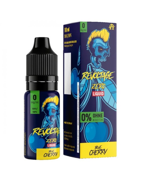 Revoltage - Blue Cherry - Fertig Liquid 0mg/ml