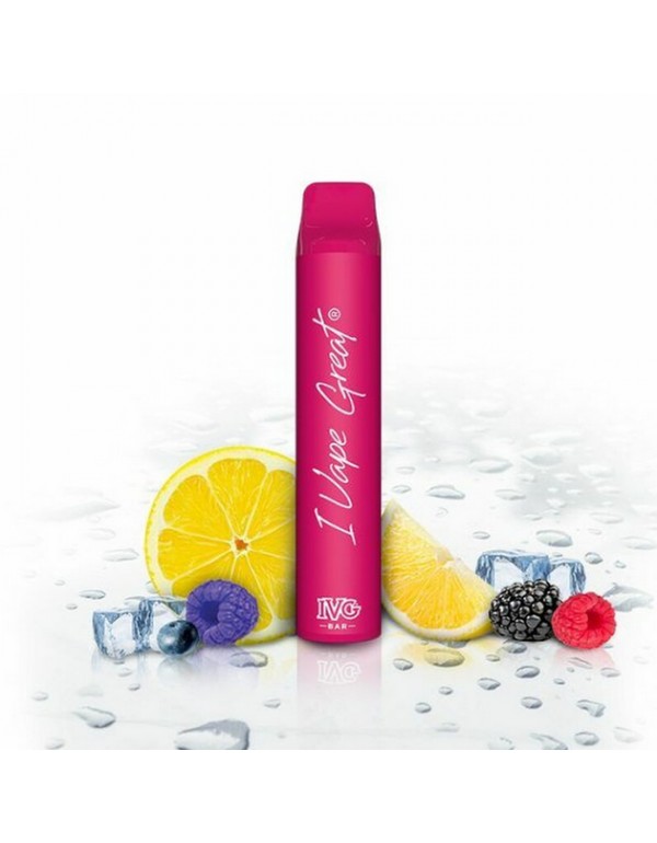 IVG Bar - Berry Lemonade Ice - Einweg Vape Pen 800...