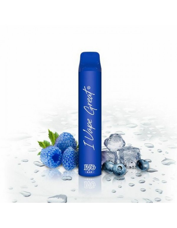 IVG Bar - Blue Raspberry Ice - Einweg Vape Pen 800...