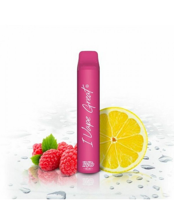 IVG Bar - Raspberry Lemonade - Einweg Vape Pen 800...