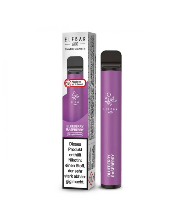 Elfbar - Blueberry Raspberry - Einweg Pen 600P 20m...