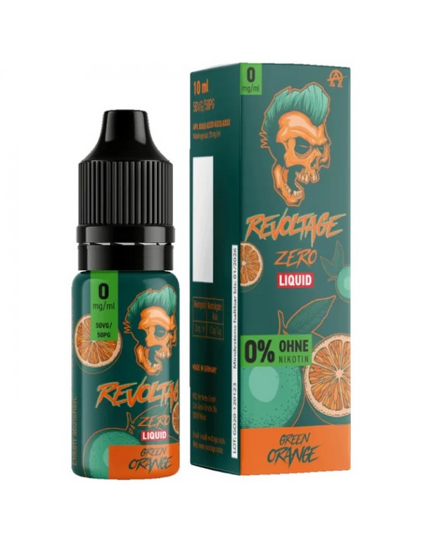 Revoltage - Green Orange - Fertig Liquid 0mg/ml