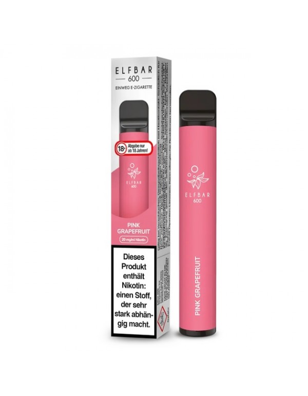 Elfbar - Pink Grapefruit - Einweg Pen 600P 20mg