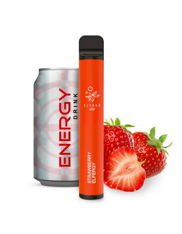 Elfbar - Strawberry Elfergy - Einweg Pen 600P 20mg