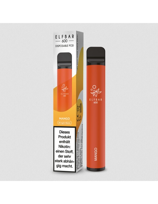 Elfbar - Mango - Einweg Pen 600P 20mg