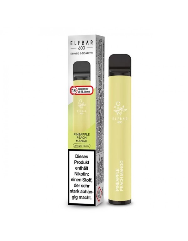 Elfbar - Pineapple Peach Mango - Einweg Pen 600P 2...