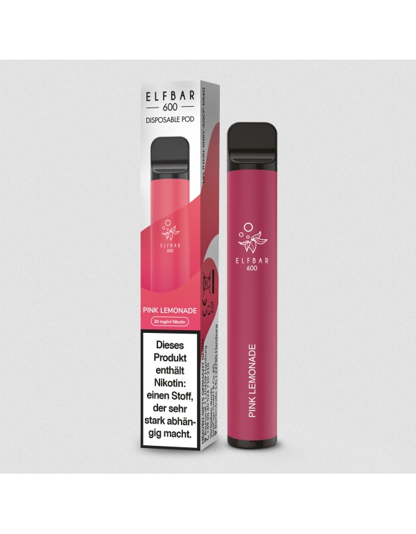 Elfbar - Pink Lemonade - Einweg Pen 600P 20mg