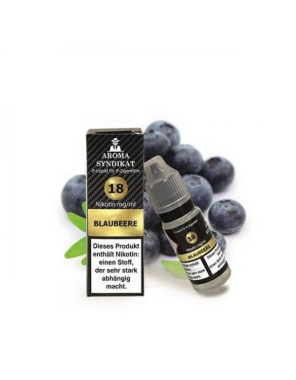 Aroma Syndikat - Blaubeere - Nikotinsalz 18mg/ml