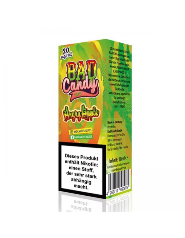 Bad Candy - Angry Apple - Nikotinsalz 10mg/ml