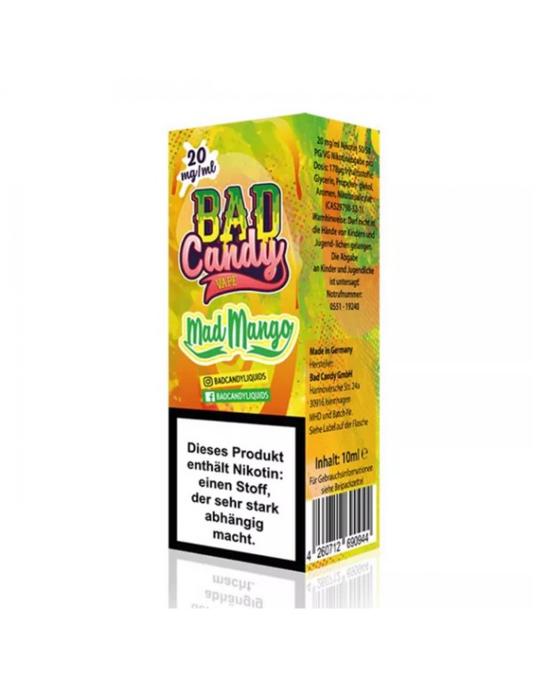 Bad Candy - Mad Mango - Nikotinsalz 20mg/ml