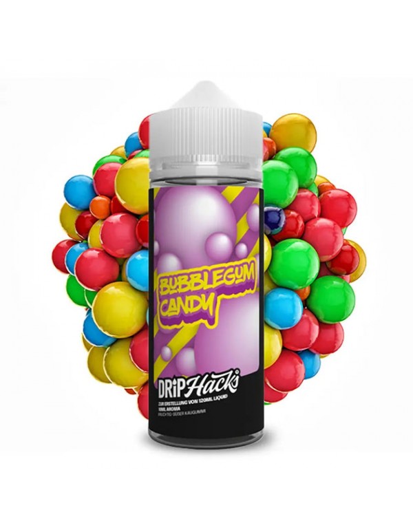 Drip Hacks - Bubblegum Candy - 0mg/ml 10ml