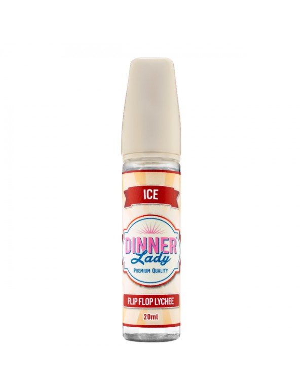 Dinner Lady - Flip Flop Lychee ICE - 0mg/ml 20ml