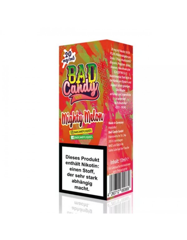 Bad Candy - Mighty Melon - Nikotinsalz 20mg/ml