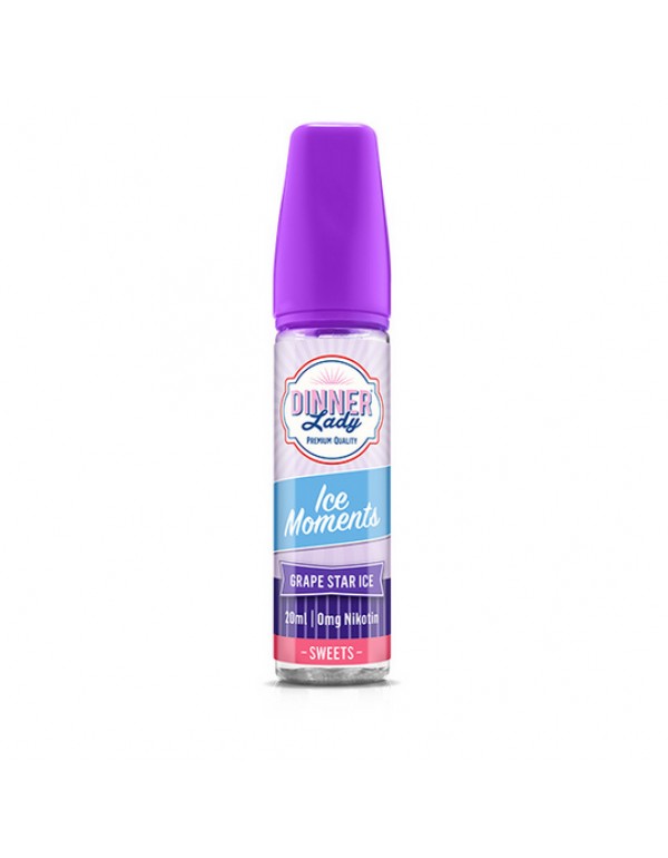 Dinner Lady - Grape Star Ice - 0mgml 20ml