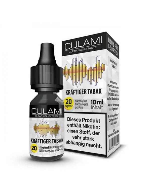 Culami - Kräftiger Tabak - Nikotinsalz 20mg/ml