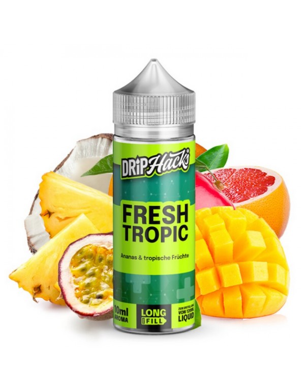 Drip Hacks - Fresh Tropic - 0mg/ml 10ml