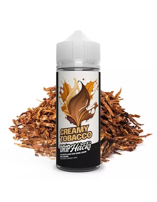 Drip Hacks - Creamy Tobacco - 0mg/ml 10ml