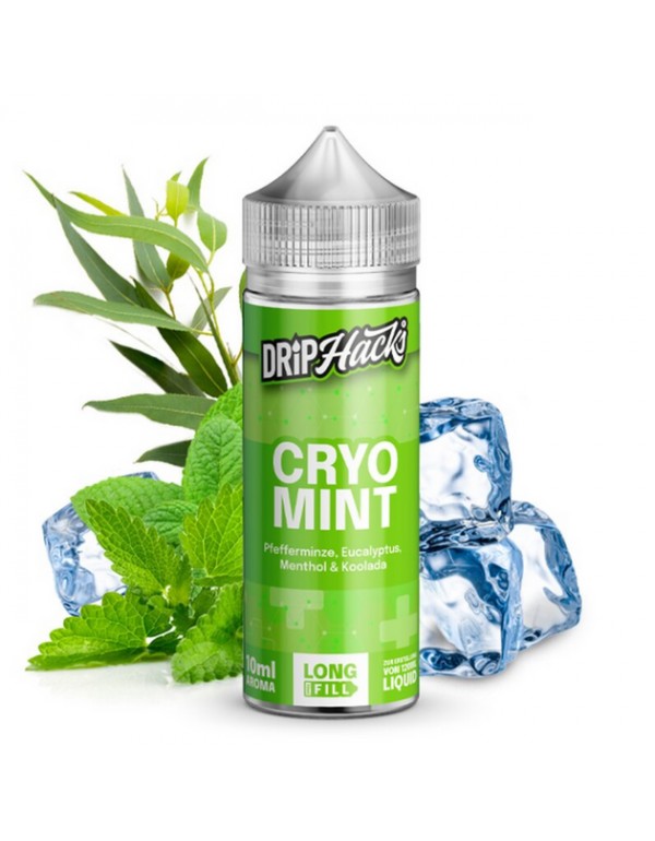 Drip Hacks - Cryo Mint - 0mg/ml 10ml