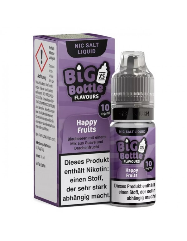 Big Bottle - Happy Fruits - Nikotinsalz 10mg/ml