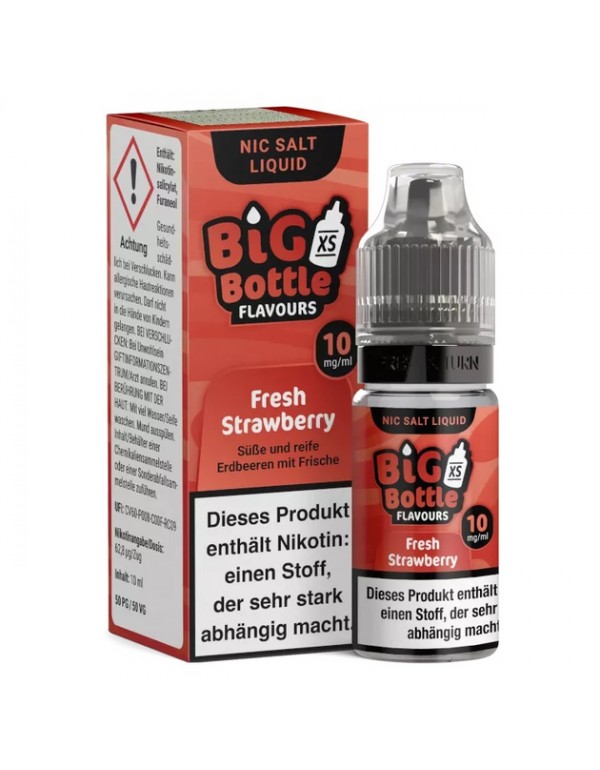 Big Bottle - Fresh Strawberry - Nikotinsalz 10mg/m...