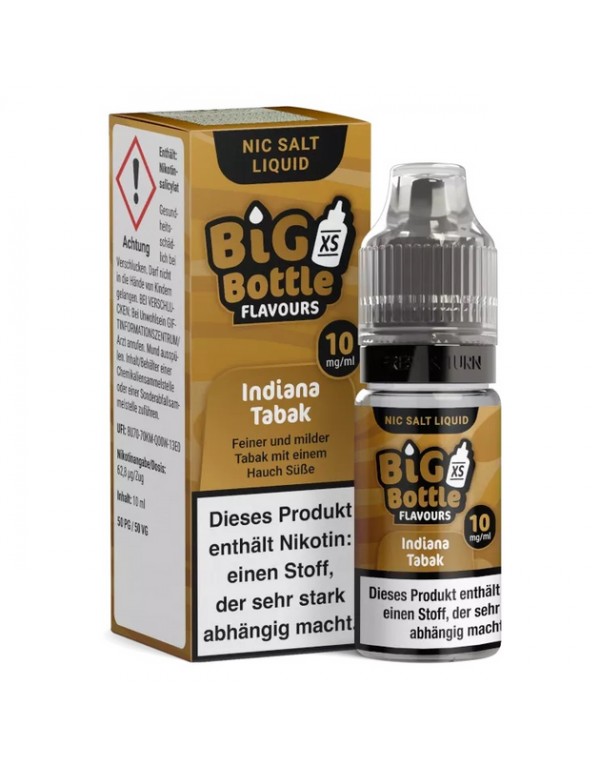 Big Bottle - Indiana Tabak - Nikotinsalz 10mg/ml